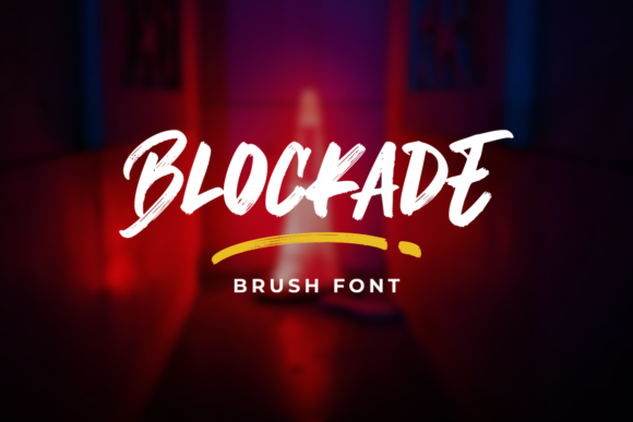 Blockade Font: Urban Edge for Bold Designs