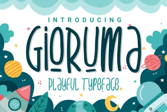 Gioruma: The Playful Display Font for Creative Projects