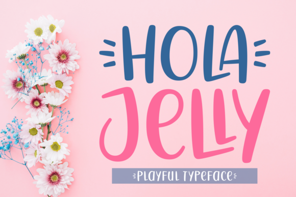 Hola Jelly: A Playful Display Font for Joyful Branding