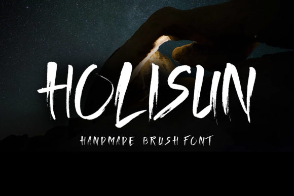 Holisun Display Font: Urban Edge for Modern Branding