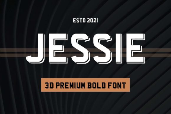 Jessie: A Bold Display Typeface for High-Impact Design