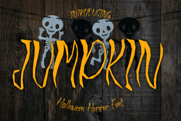 Jumpkin: The Dark Display Font That Defines Halloween Design