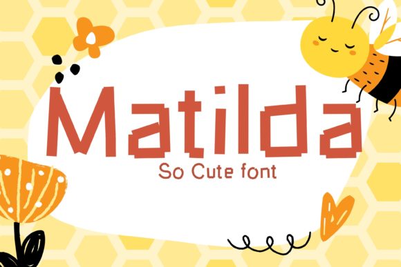 Matilda: The Robotic Display Font for Standout Design