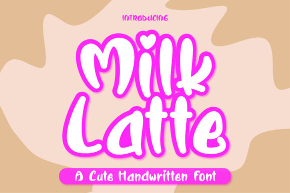 Milk Latte Font Review: A Whimsical Display Type for Creative Projects