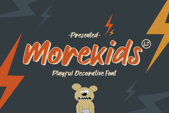 Morekids: Elevating Craft and Brand Identity with Fun Typography