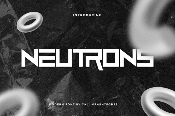 Neutrons: The Bold Statement in Modern Typography