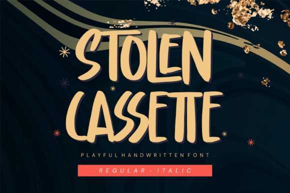 Stolen Cassette: Why This Playful Display Font Is the Secret Weapon for Engaging Content