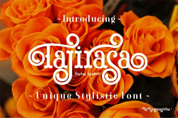 Tajirasa: Elevating Your Design Projects with Bold Vintage Typography