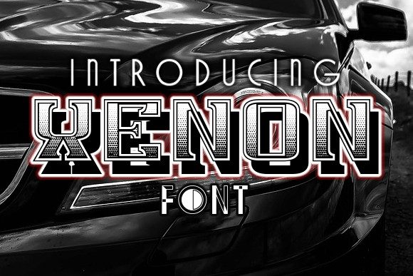 Xenon: A Strategic Approach to Bold Typography in Design
